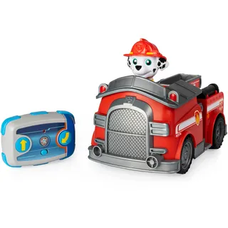 PAW PATROL Marshalls ferngesteuertes Feuerwehrauto mit Fernbedienung, Spielzeug für Kinder ab 3 Jahren, Batteriebetrieben