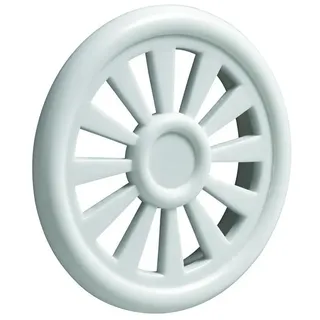 Hettich - Lüftungsgitter rund ø 40 mm Kunststoff, 4 Stück Lüftungsgitter