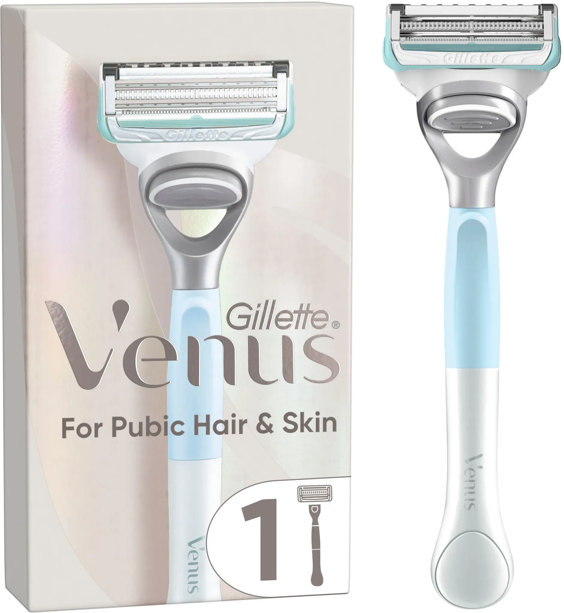 Gillette Venus For Pubic Hair & Skin Women"s Razor'
