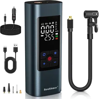 Neakhmer Mini -Kompressor -Batterieluftpumpe: 150 psi elektrische Pumpe Deflatel -Funktion - Tragbares Auto Motorradfahrrad