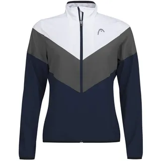 Head Trainingsjacke Tennis Club (modern, sportlich) dunkelblau/weiss Mädchen