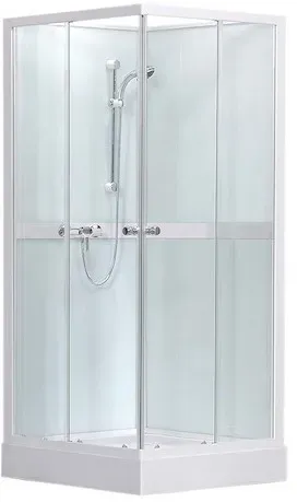 Roth Project Komplettdusche Quadrat 80x80 cm 4000692