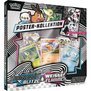 Pokémon Pokémon-Sammelkartenspiel: Poster-Kollektion Einall (3 holografische Promokarten & 4 Boosterpacks)