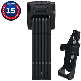 ABUS Bordo Granit 6500K/90 BK SH Faltschloss schwarz