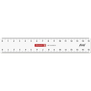 Brunnen Lineal Flexi glasklar