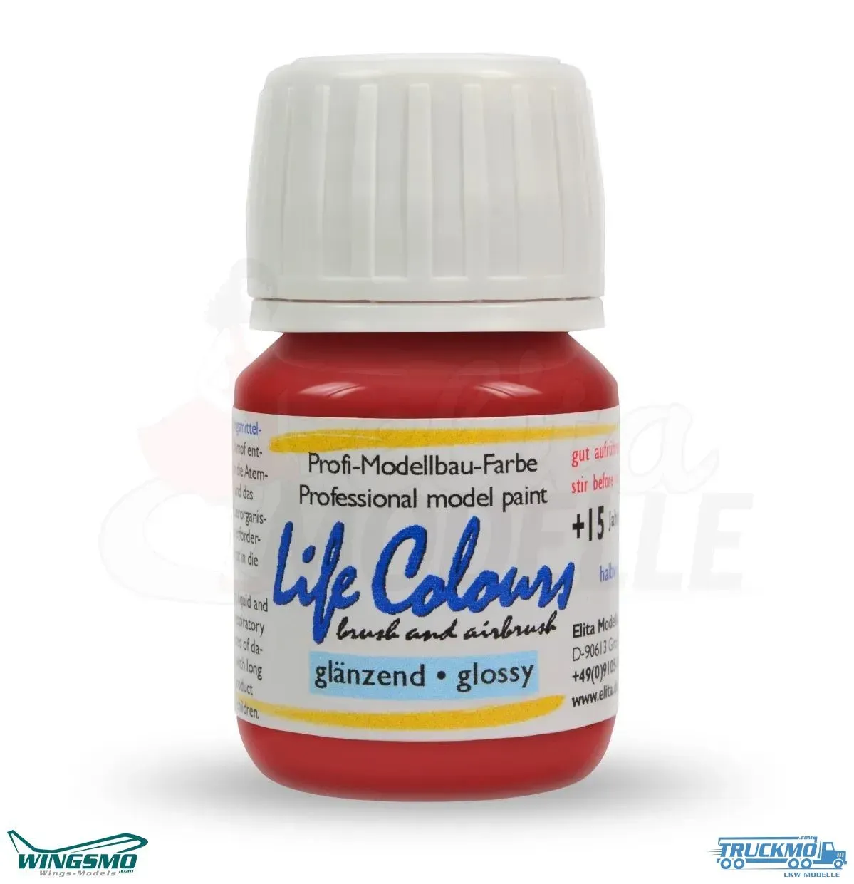 Elita Farben Life Colours RAL 3000 Feuerrot