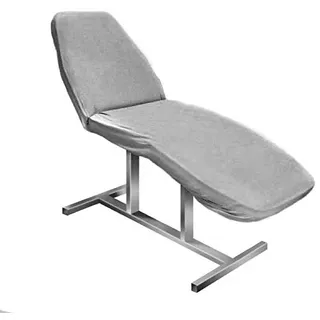 Activeshop Frottee Spannbezug für alle gängigen Kosmetikliegen Massageligen Massagebank Klappbar Massagestuhl Grau messung 60 x 190 cm extra-pflegeleicht