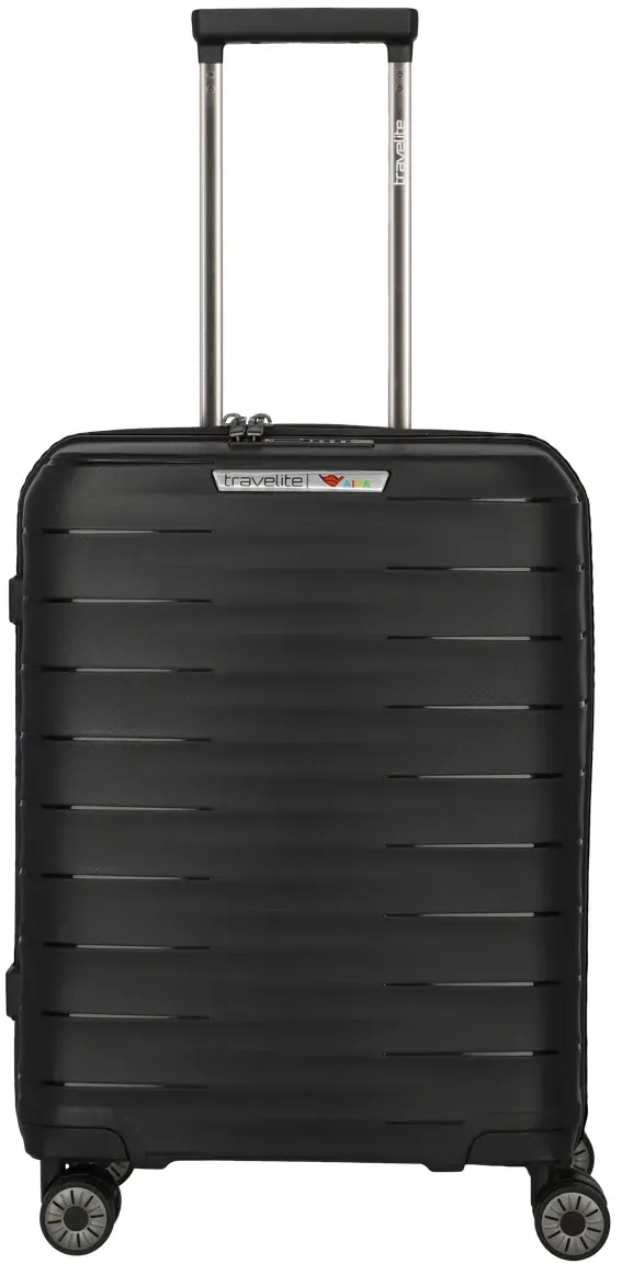 travelite AIDA MOOBY 4-Rollen Trolley S Schwarz