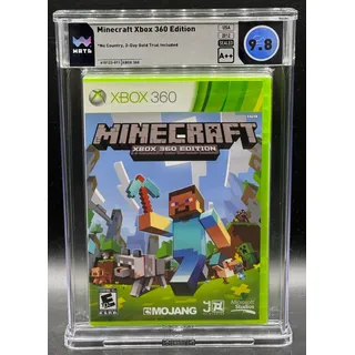 Minecraft Microsoft Xbox 360 Erste Aufdruck Versiegelt Brandneu Wata 9.8 A