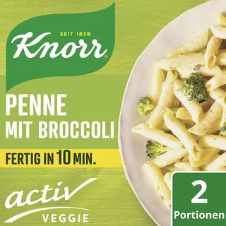 Knorr Veggie Penne mit Broccoli 146 g, 10er Pack - 1.46 kg