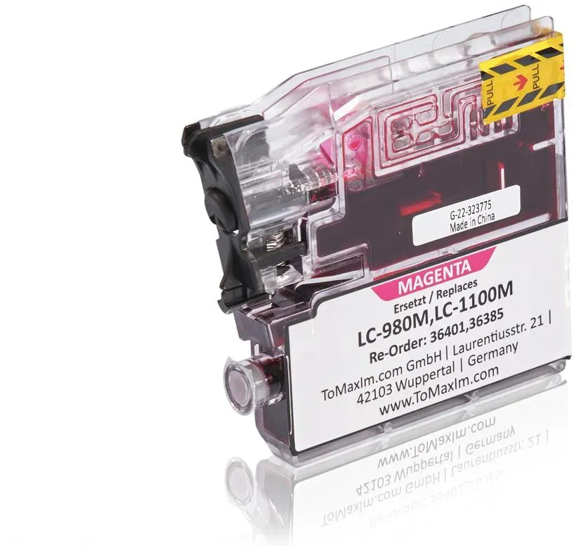 Kompatibel zu Brother LC-980M XL Tintenpatrone, magenta