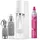 white + 2 PET-Flasche 1 l + PET-Flasche 0,5 l + Zylinder