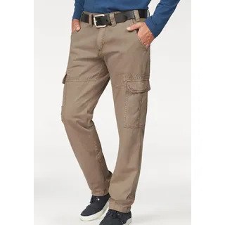 MAN'S WORLD Cargohose Regular Grün 54