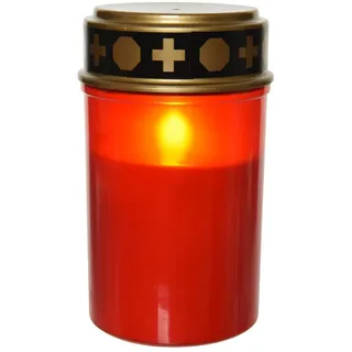 Lumineo LED Grablicht 7 x 12 cm rot