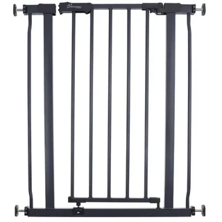 Dreambaby Treppenschutzgitter, Türschutzgitter Ava Slimline für Öffnungen bis 68cm, Baby Schutzgitter, anthrazit