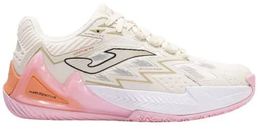 Joma Open 25 W - Padelschuhe - Damen - Beige/Pink - 38 EU
