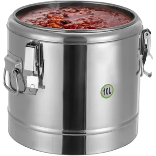 lninnery Edelstahl Thermobox Warmhaltebehälter für Restaurants, Kantinen, Hotpot-Geschäfte, Hotels, Hausküchen,