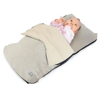 Deryan Air Traveller – Baby-Reisebett mit Matratze – Babybett für Flugzeuge und Reisen – Baby-Reisebett (Flugzeug) – 2 in 1 – Stuhl und Bett – mit Tragetasche und Matratze – 75 x 45 x 6 cm