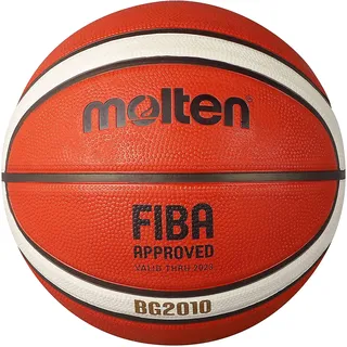 molten BG2010 indoor outdoor Basketball - Deep Channel - Premium Rubber, Ballgröße: 6
