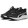 Puma Skyrocket Lite 2 Kinder Halbschuhe schwarz Weiß Silber 5 UK
