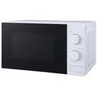 aro Mikrowelle MW10720G, SPCC laminierter Stahl, 44 x 34 x 25.8 cm, 20 L, 9 Programme, 700 W / 230 V, Timer, Auftau- und Grillfunktion, weiß