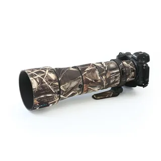 ROLANPRO Objektiv-Camouflage-Mantel für Nikon Z 180–600 mm F/5.6–6.3 VR Abdeckung, Objektiv-Schutzhülle, Waffenetui, #19 Gras, wasserdicht