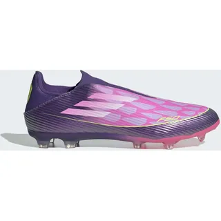 adidas F50 League Laceless FG/MG Purple / Cloud White / Lucid Lemon 43 1/3