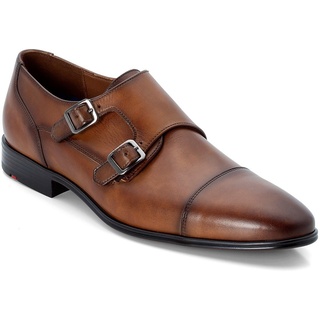 Lloyd MAILAND Slipper Anzugschuh, Business Schuh, Monk mit Lederinnensohle braun 38 EU