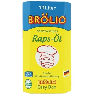 Brölio - Rapsöl, 10 Liter Bag-in-Box