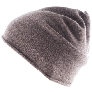 Golden Goat Strickmütze Arley Beanie Unisex Winter Mütze 100% Kaschmir Wolle Farbe: walnut