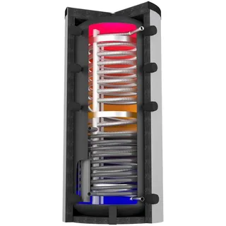 Citrin Solar Kombispeicher SKS-R 825-1/79 ecoline mit Vliesisolierung, 120 mm, montiert 422026