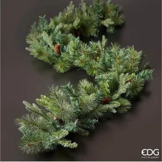 Kunstgirlande Girlande aus naturgetreuen Tannenzweigen Länge 280 cm Tanne, enzo de gasperi