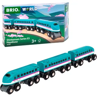 Ravensburger BRIO World - Trains of the World Shinkansen Series E5 Hayabusa Zug