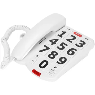 LD-265 Festnetztelefon für ältere Menschen, Festnetztelefon mit Großen Tasten...