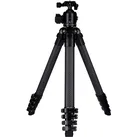Rollei Lion Rock Traveler Pro All Black (Carbon), Stativ, Schwarz