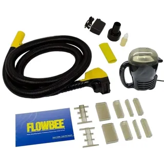 Flowbee Home Haircutting System with Flowbee Super Mini-Vac - Clipper Head/Hose| Vacuum & Accessories Included.