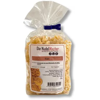 Dinkelnudeln mit Ei (Fiori)