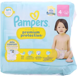 Pampers Premium Protection Gr. 4 (9-14 kg) 25 St.
