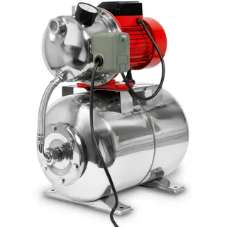 Eberth Hauswasserwerk 3600 L/h 5 bar Förderdruck, 750W, 24L Druckkessel Edelstahl
