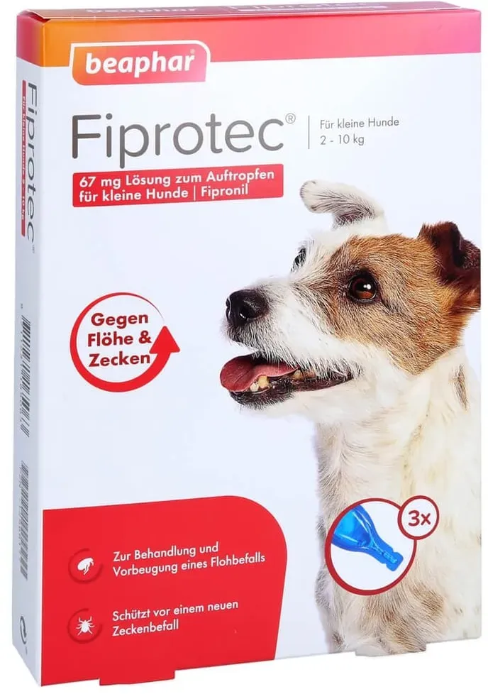 Fiprotec 67 mg Lösung z.Auftr.f.kleine Hunde