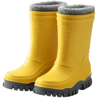 Sterntaler Gummistiefel uni gefüttert mattgelb 27