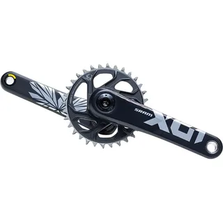 Sram X01 Eagle DUB 170mm 32T lunargrau 55 mm - leichte MTB-Performance