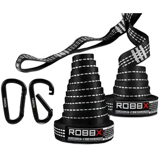 ROBBX Befestigungsset für Hängematte 300 x 2,5 cm Polyester
