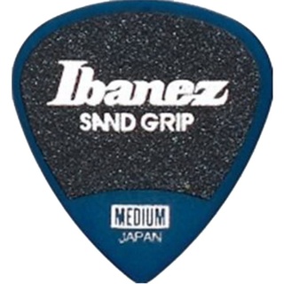 IBANEZ Grip Wizard Sand Grip Flat Pick - blau 6 Stück (PPA16MSG-DB)