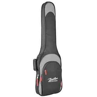 E-Bass Tasche Gigbag 25mm Polsterung schwarz grau B-25-BG – Premium 4 - und 5-Saiter mit Schultergurten & Tragegriff – wasserabweisend, stoßfest & leicht – ideal für sicheren Transport & Schutz