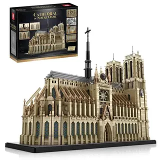 MocSpaß 66016 Notre-Dame de Paris für Iego Architecture Bausatz, 8800 Klemmbausteine Riesiges Architekturmodell MOC Architektur im Europäischen Stil KompatibeI mit Iego Architecture