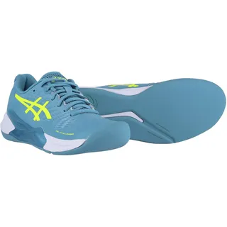 Asics Tennisschuhe Gel Challenger 14 Indoor/Carpet/Teppich graublau Damen