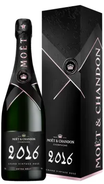 Champagner Moët & Chandon - Grand Vintage Rosé 2016 - Geschenkset