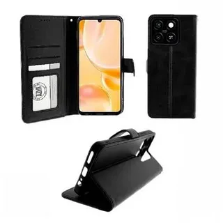 Buchtasche mit Magnetverschluss Handyhülle mit Kartenfächern kompatibel mit ZTE Blade A55