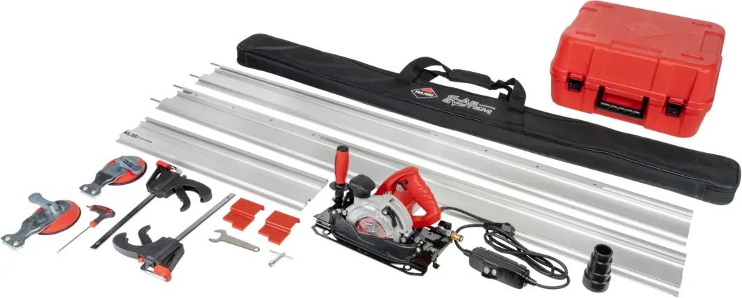 RUBI Kit für TC-125 G2 - Handkreissägen-Set inkl. Slim System G2 (Art. 51951 + 51949) |